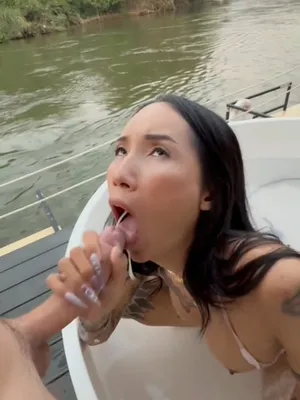 #Big Tits #Asian #Shemale #Public #Blowjob #Tattoo #Cumshot #Beautiful #Facial #Bikini #Big Cock #Outdoor #POV #Bath #Thai #Boat #Jerking Off #Fake Tits #River #Long Nails #Vertical Porn #T Girl #Ladyboy #Girl Cock #TS Erika Lio #Floating Deck