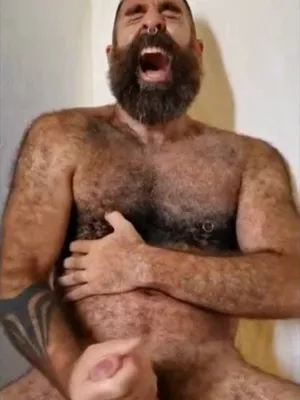 #Hairy #Tattoo #Cumshot #Nipple Piercing #Solo #Gay #Bearded #Jerking Off #Bear #Nipple Play #Older Guy #Nose Piercing