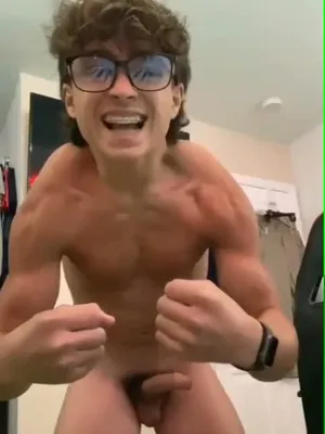 #Glasses #Muscular #Braces #Lingerie #Solo #Gay #Twink #Hard Cock #Vertical Porn