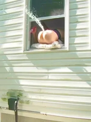 #Pissing #Funny #Dildo #Vertical Porn