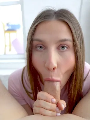 #Teen #Blowjob #Brunette #Vertical Porn