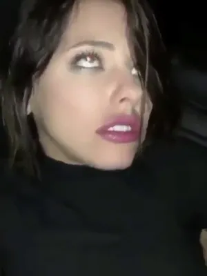 Amateur teen brunette pussy gets licked in the backseat by a hot lesbian.