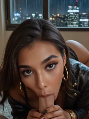 #Big Tits #Blowjob #Brunette #Deepthroat #Beautiful #Big Cock #Hot #Leather #Sloppy Blowjob #Sexy #Sexy Girl #Vertical Porn #Ai Porn #Naughtydoll #Urban Nightscape