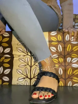 #Foot Fetish #Indian #Heels #Soles #Jeans #Toes #Vertical Porn #Red Nails #Dangling #Anklet #Toe Rings