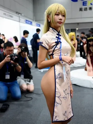 #Asiática #Público #Disfraz #Adolescente Cosplay