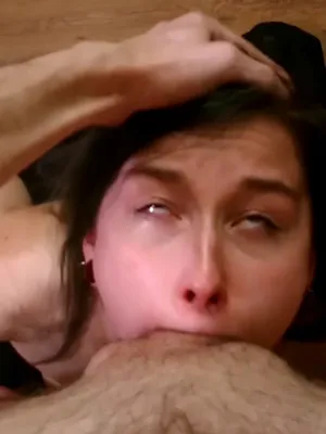 #Blowjob #Brunette #Deepthroat #Facial #Facefuck #Vertical Porn