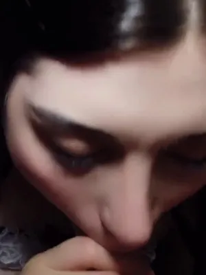 GENTLE BLOWJOB TURNS ONTO THROAT FUCK AND ANAL CREAMPIE. HONEY HAZE