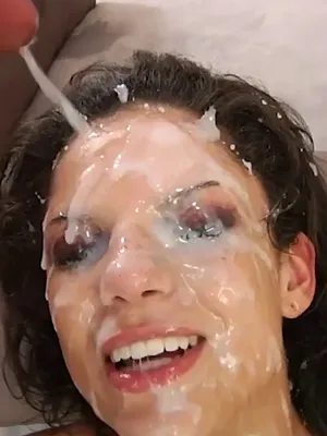 #Bukake #Vertical Porn