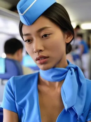 #Asian #Cosplay #Uniform #Stewardess #Asian Girl #Ai Porn