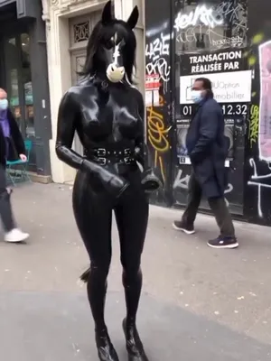 #Public #Fetish #Latex #Vertical Porn