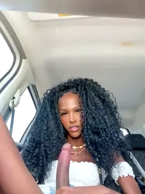 #BBC #Shemale #Ebony #Car #Handjob #Brazilian #Jerking Off #Curly Hair #Vertical Porn #TS Victoria Carolino