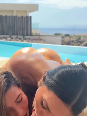#Blowjob #Brunette #Blonde #Beautiful #Lesbians #Pool #Outdoor #Teasing #Hot #Sexy #Vertical Porn #Poolside