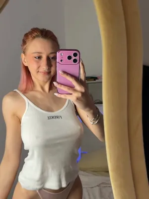 #Teen #Mirror #Teasing #Hot #Big Natural Tits #Sexy