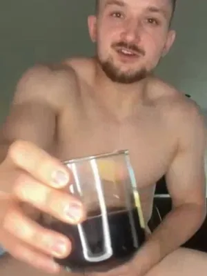 #Cumshot #Muscular #Solo #ゲイ #オナニー #Cum In Glass #セルフ精飲 #Cum In Coffee
