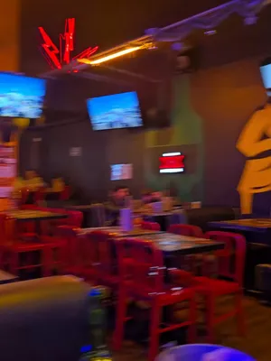 Thirsty cocks congregate, the sports on screen are a fuckin’ wet pussy magnet