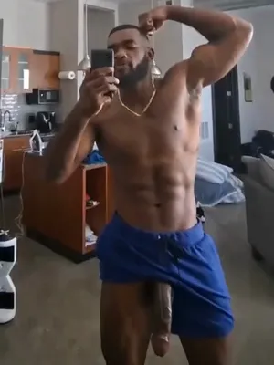 #BBC #Cumshot #Muscular #Mirror #Solo #Gay #Bearded #Jerking Off #Black Cock #Vertical Porn #Black Man #Monster Black Dick