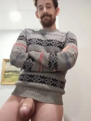 #Cumshot #Big Cock #Solo #Gay #Bearded #Jerking Off #Vertical Porn #Huge Balls #Sweater #Moustache #Bouncing Cock #Waving Dick