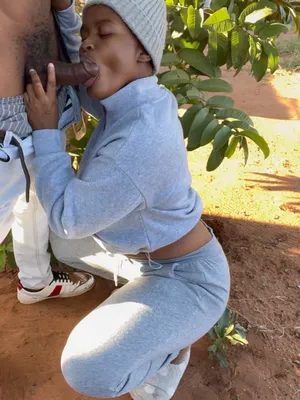 #Amateurs #BBC #Blowjob #Ebony #Outdoor #Amateur Blowjob #Vertical Porn