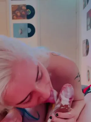 #Blowjob #Licking #Cum #Vertical Porn