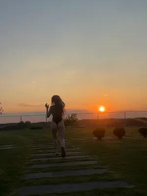 #Masturbation #Pussy #Long Hair #Solo #Onlyfans #Outdoor #Sexy #Pussy Play #Sunset Walk