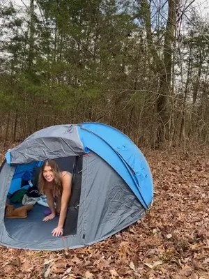 Woodland nymph, raw in her fuck-tent, her pussy wetter than morning dew.