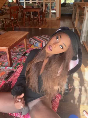 #Shemale #Masturbation #Ebony #Big Cock #Cum #Black #Jerking Off #Black Cock #Solo Girl Cumming #Bunny Girl #Bunny Ears #TS Vanniall