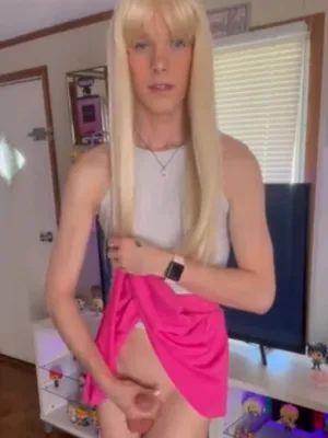 #Blonde #Ass #Solo #Femboy #Gay #Slim #Jerking Off #Wig #Crossdresser #Nose Piercing #Upskirt #Femboy Trap #Femboy Friday #Femboy NSFW #Femboy Porn #Femboy XXX #Femboy Lingerie