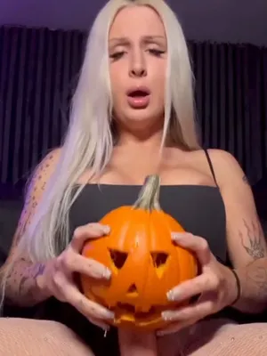 #Big Tits #Shemale #Tattoo #Blonde #Big Cock #Cum #Solo #Fishnet #Jerking Off #Fake Tits #Halloween #Panties To The Side #Ripped Pantyhose #Vertical Porn #Bodysuit #T Girl #Pumpkin #Chubby #Girl Cock #Jackolantern #Duckface #Pumpkin Fuck #TS Nikki Lynn #Cum In Pumpkin