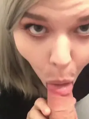 #Blowjob #Blonde #Cum #Vertical Porn