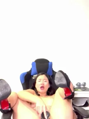 #Teen #Asian #Tits #Brunette #Glasses #Masturbation #Pussy #Dildo #Petite #Shaved #Heels #Solo #Teasing #Vertical Porn