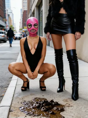 #Public #Fetish #Latex #Cosplay #Skirt #Heels #Scat #Street #Latex Mask #Leaks #Freak Hub #Nextgen Vids