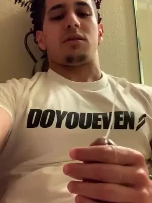 #Cumshot #Solo #Gay #Bearded #Latino #Jerking Off #Vertical Porn