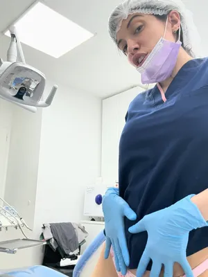 #素人 #Panties #Lingerie #Solo #Sexy #美少女 #Uniform #エロボディ #Medical Play #Scrubs #Drlily Peach #Dentist Office