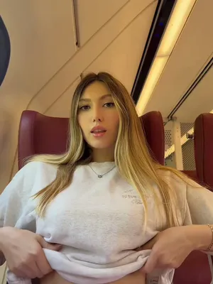 #Public #Blonde #Beautiful #Public Flashing #Nipple Piercing #Flashing Tits #Solo #Onlyfans #Hot #Sexy #Tommy Hilfiger #Train Ride