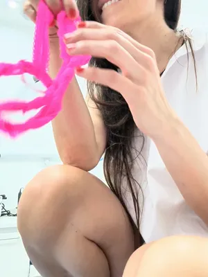 #Aficionados #Bragas #Lencería #Solo #Provocación #Caliente #Sexy #Lindas #Drlily Peach #Pink Thong #Dental Office