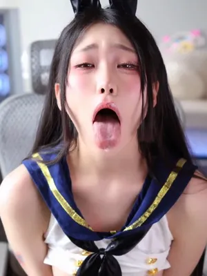 #Mignon #Asiatique #Belle #Crachat #Visages #Vertical Porn #Oreilles De Lapin #Poupée Lapin Xo