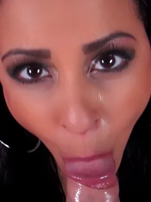 #Blowjob #Brunette #Piercing #Vertical Porn