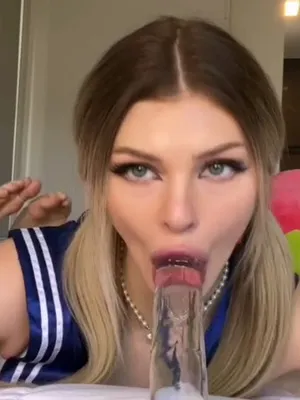 #Amateurs #Pigtails #Solo #Dildo Blowjob #Glass Dildo #Vertical Porn #Leaks