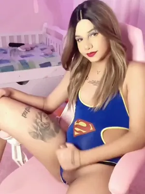 #Teen #Big Tits #Shemale #Brunette #Tattoo #Cum #Solo #Jerking Off #Fake Tits #Swimsuit #Panties To The Side #Chair