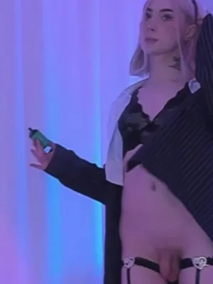 #Teen #Shemale #Blonde #Lingerie #Solo #Stockings #Webcam #Slim #Elegant #Vertical Porn #TS Sweet Eaton