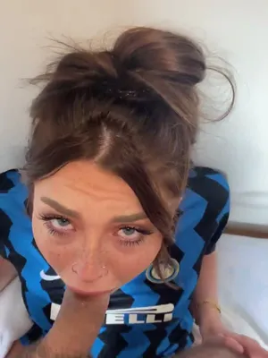 #Amateurs #Blowjob #Deepthroat #Pornstar #Facefuck #POV #Hot #Sexy #Cute Girl #Soccer Jersey #Bun Hairstyle