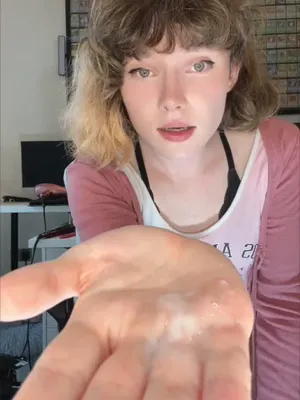 #Teen #Shemale #Brunette #Solo #Walenie Konia #Vertical Porn #Zakolanówki #Cum In Hand