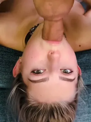 #Teen #Beautiful #Facial #Big Cock #Cum #Facefuck #Vertical Porn