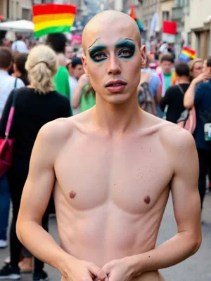 #素人 #露出 #Beautiful #Solo #焦らし #POV #ソフト #Makeup #Pride Month #Ai Porn #Pride #Drag Queen