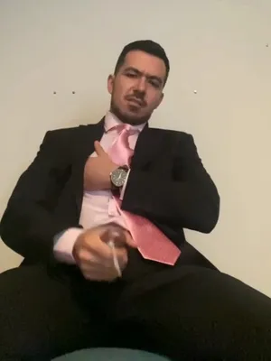 #Cumshot #Big Cock #Solo #Gay #Jerking Off #Boss #Vertical Porn #Suit