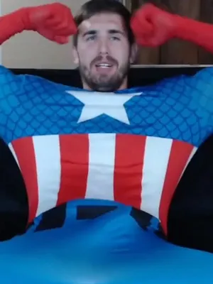#Cosplay #Cum #Solo #Gay #Hairy Cock #Jerking Off #Vertical Porn #Captain America