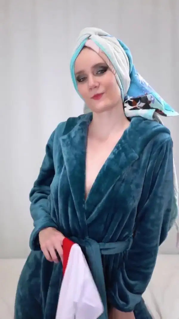 Sexet TikTok sygeplejerske cosplay afklædning @onlytik s Sex  